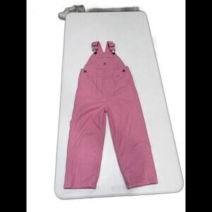 Carhartt Kids' Pink Overalls 4T